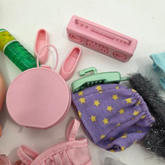 VTG Mary Kate and Ashley Dolls Accessories PJ Party Set 1999 Mattel - Picture 4 of 7